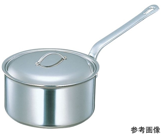 シモリュウ プロシードⅡ 深型片手鍋 蓋付 6.3L 24cm 405(24cm) 1個（ご注文単位1個）【直送品】