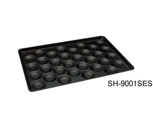 スギコ産業 アルミエッグパン ノンスティック加工 シートパンサイズ(32個用) SH-9001SES 1個（ご注文単位1個）【直送品】