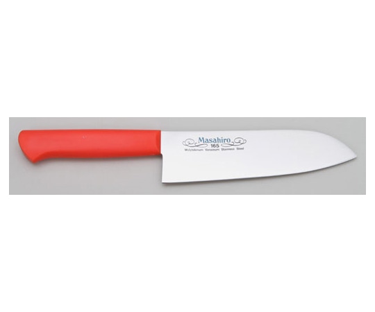 正広 正広 MV-P三徳型165mm赤 #14423 1個（ご注文単位1個）【直送品】
