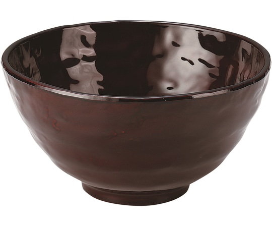福井クラフト 深小鉢 溜塗 φ118mm 50021915 1個(ご注文単位1個)【直送品】