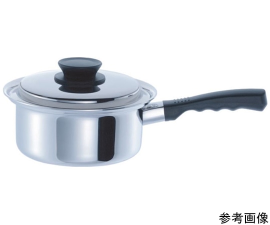 ウルシヤマ金属工業 エテルナ 片手深型鍋 2.4L 18cm 1個(ご注文単位1個)【直送品】
