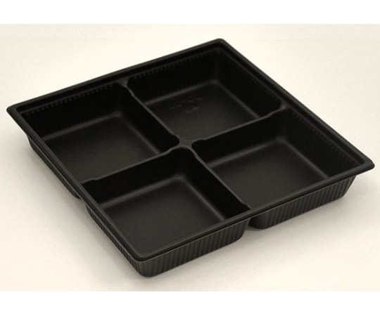 中央化学 惣菜容器 SDキャセロ 20-20 4S BK 身 惣菜 容器 50枚入 935338 1袋(ご注文単位1袋)【直送品】