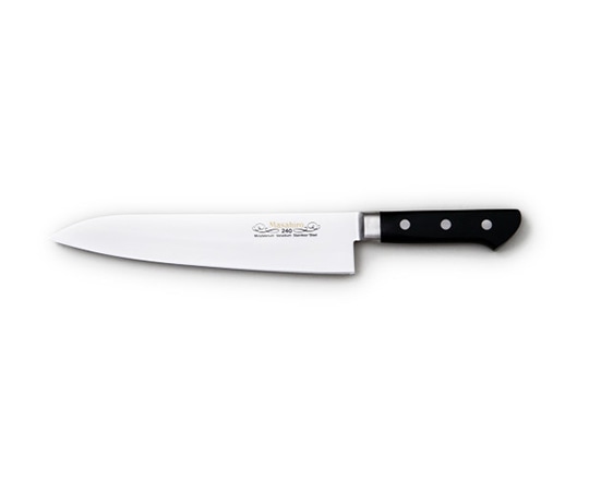 正広 牛刀 MV口金 240mm 左用  1本（ご注文単位1本）【直送品】