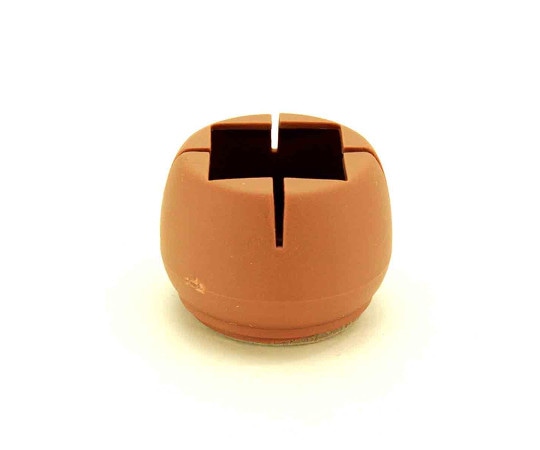 和気産業 ワイドフェルトキャップ 角脚用 36-50mm BC-803 1個(ご注文単位1個)【直送品】