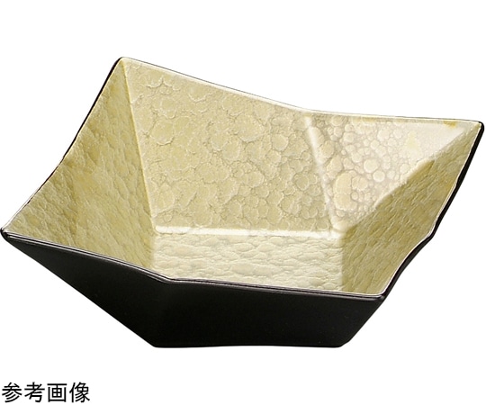 福井クラフト 7寸 折紙鉢 イエロアクア 22031020 1個(ご注文単位1個)【直送品】