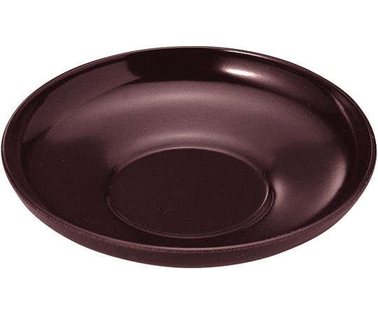 福井クラフト 3.6寸 ダルマ茶托 溜 90072965 1個（ご注文単位1個）【直送品】