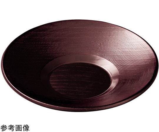 福井クラフト 4寸 千筋茶托 新溜 81015350 1個（ご注文単位1個）【直送品】