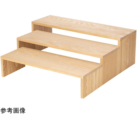 福井クラフト 木製コの字什器 650×H215 白木 80113380 1個（ご注文単位1個）【直送品】