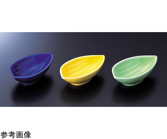福井クラフト 陶)笹鉢(小)黄釉 80500050 1個(ご注文単位1個)【直送品】