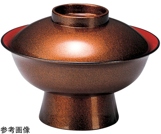 福井クラフト 8.0寸 飛龍椀(蓋親)梨地内朱 30120160 1個（ご注文単位1個）【直送品】