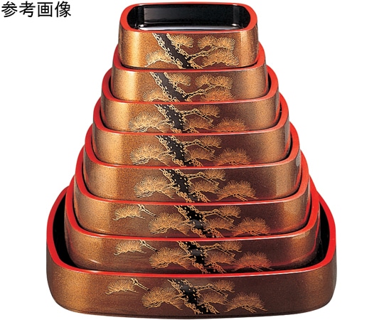 福井クラフト 三味胴8寸 梨地老松 65031010 1個（ご注文単位1個）【直送品】