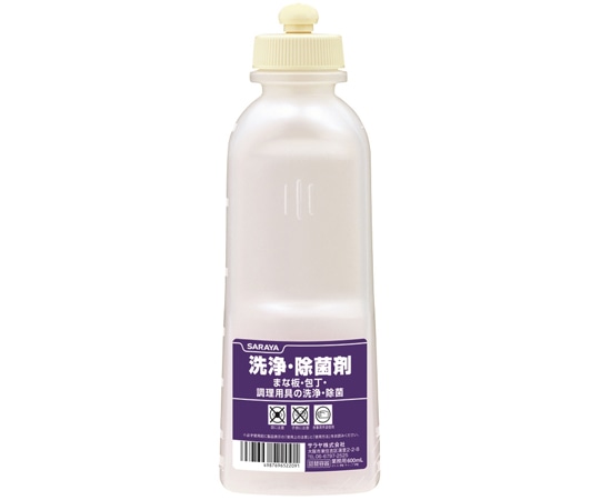 サラヤ スクイズボトル 洗浄・除菌剤用 600mL 20個入 52209 1ケース(ご注文単位1ケース)【直送品】