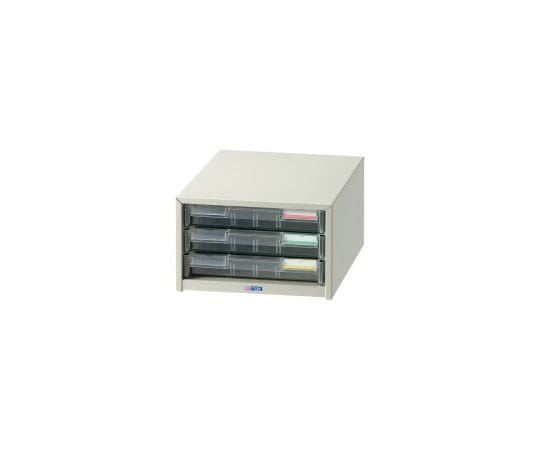 セントラル マイレター卓上タイプ A4 3段 T-13RNG 1個(ご注文単位1個)【直送品】