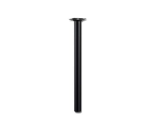 光 スマートレグ丸脚 30×400mm 黒 KSM340-1 1個(ご注文単位1個)【直送品】