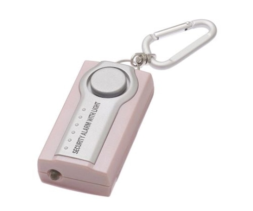 ヤザワコーポレーション LEDライト付セキュリティアラームピンク SE25P 1個(ご注文単位1個)【直送品】