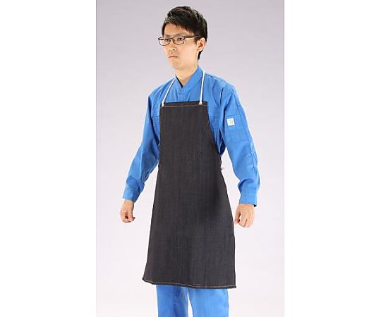 エスコ 83x 61cm エプロン(作業用・デニム) EA355AC-15 1枚(ご注文単位1枚)【直送品】