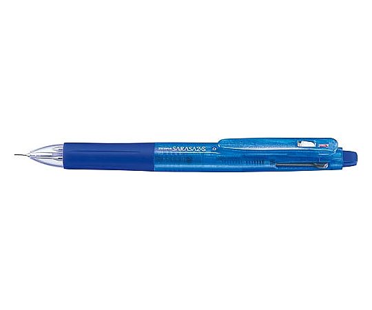 ゼブラ 多色ボールペン サラサ2+S 青軸 SJ2-BL 1本(ご注文単位1本)【直送品】