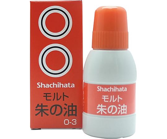 シヤチハタ 朱の油 大 O-3 1個(ご注文単位1個)【直送品】