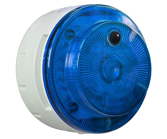 日惠製作所 電池式LED多目的警報器 ニコUFOmyobo(青) 鉄道保線 電源 VK10M-D48DB-JR 1個(ご注文単位1個)【直送品】