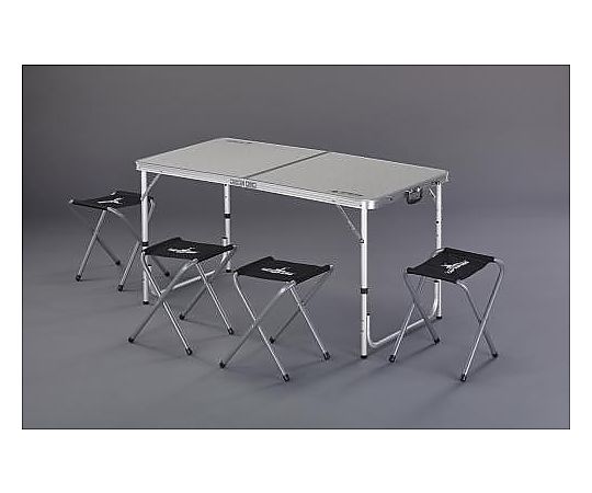 エスコ 1200x600x690mm/370mm テーブル・チェアーセット EA913YA-51 1セット（ご注文単位1セット）【直送品】