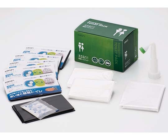 角利産業 緊急トイレパックセット ETP-25S 1セット（ご注文単位1セット）【直送品】