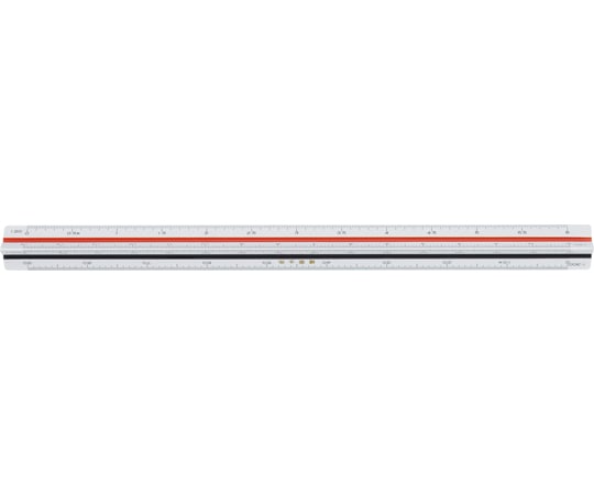 ライオン事務器 建築士用 三角スケール No.546 1本(ご注文単位1本)【直送品】