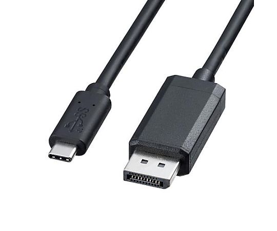 アズワン 5.0m Type C-DisplayPort変換ケーブル EA764AC-98 1個(ご注文単位1個)【直送品】