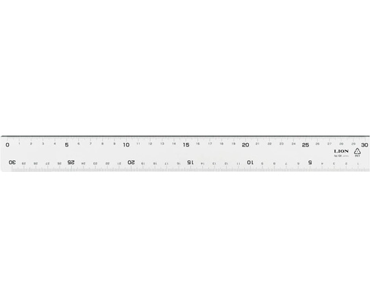 ライオン事務器 直線定規 No.10K 1本(ご注文単位1本)【直送品】