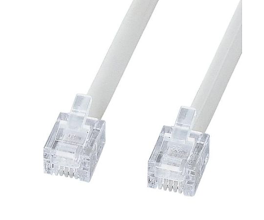 アズワン 7m モジュラーコード(6極4芯/エコタイプ) EA764CA-65 1個(ご注文単位1個)【直送品】