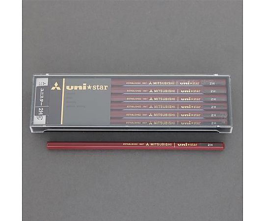 アズワン [2B]  鉛筆(12本) EA765MC-115 1箱(ご注文単位1箱)【直送品】