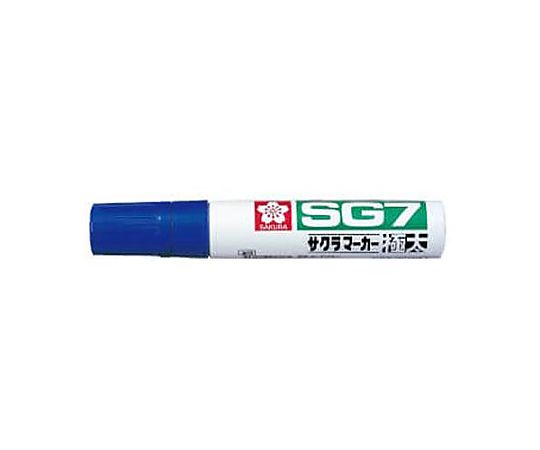アズワン [青/極太] 油性マーカー EA765MV-353 1本(ご注文単位1本)【直送品】