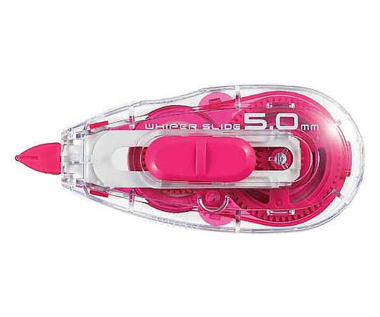プラス ホワイパースライド 幅5mmピンク 本体 43217/WH-015BC 1個(ご注文単位1個)【直送品】