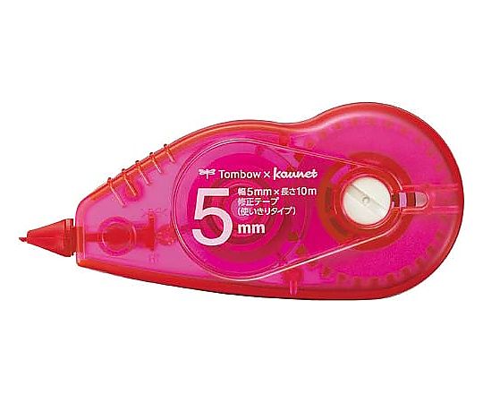 トンボ鉛筆 トンボ×カウネット修正テープ幅5mmピンク CT-CG5C81BKA 1個(ご注文単位1個)【直送品】