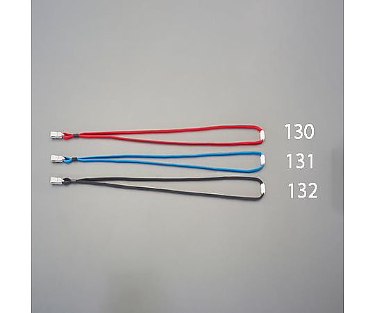 アズワン 80cm リール付名札用ストラップ(青) EA956VA-134 1個(ご注文単位1個)【直送品】