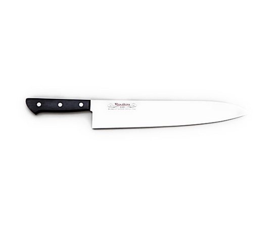 正広 牛刀 MV黒合板 330mm  1本（ご注文単位1本）【直送品】