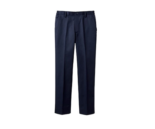住商モンブラン チノパンツ 男女兼用 ネイビー CV7511-9 L 1枚（ご注文単位1枚）【直送品】