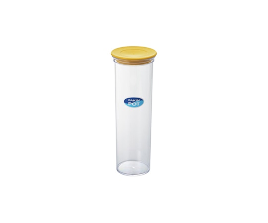 エンテック パッキン付ポット 1.45L イエロー 1039Y 1個(ご注文単位1個)【直送品】