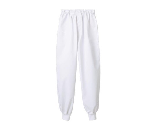 住商モンブラン パンツ 兼用 白 裾フライス 5L 7-599 1枚（ご注文単位1枚）【直送品】