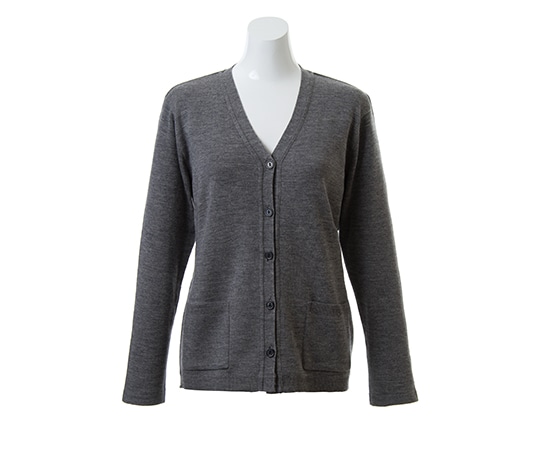 BON ニットカーディガン グレイ M KK7100-2 M 1枚(ご注文単位1枚)【直送品】