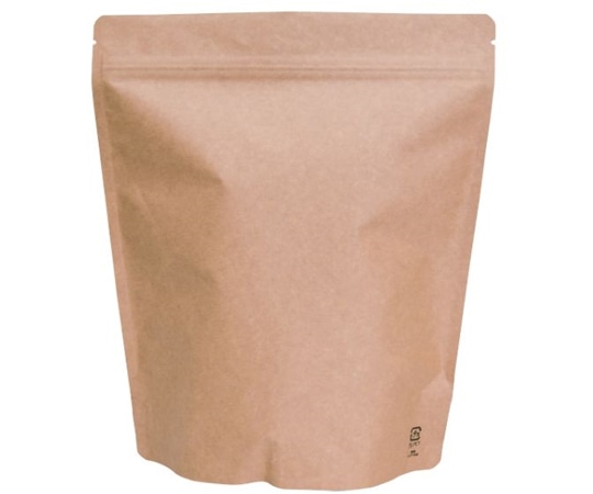 ヤマニパッケージ コーヒー用袋 アルミスタンドチャック袋 500g   茶クラフト V無 500枚 COT-846 1ケース(ご注文単位1ケース)【直送品】