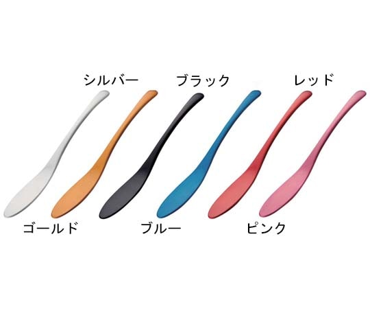 トーダイ アルミ フラットスプーン ゴールド 01400222 1個（ご注文単位1個）【直送品】