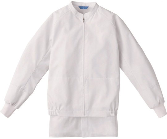 KAZEN ジャンパー(男女兼用) ホワイト L KZN401-20 L 1着（ご注文単位1着）【直送品】