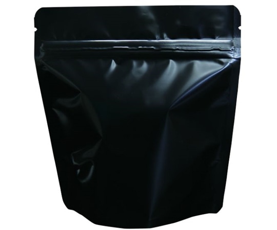 ヤマニパッケージ コーヒー用袋 スタンドチャック袋 100g 黒 インナーバルブ付 500枚 COT-872 1ケース(ご注文単位1ケース)【直送品】