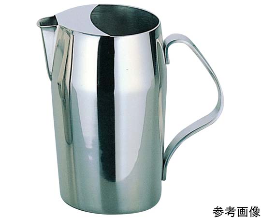 スギコ産業 スギコ 18-8菱形 ウォーターピッチャー(アイスガード付)1500cc SH-200-54W 1個（ご注文単位1個）【直送品】