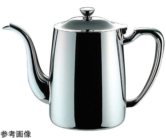 三宝産業 UK 18-8ロイヤル コーヒーポット/グースネック 1000cc 7人用 1個(ご注文単位1個)【直送品】