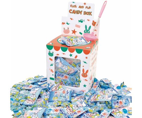 アズワン ひんやり駄菓子すくいどり 約100人用(イベント､ノベルティ) 35-43-11-1 1セット※軽（ご注文単位1セット）【直送品】