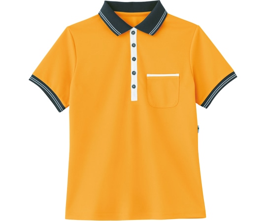 カーシーカシマ HEARTGREEN 半袖ポロシャツ オレンジ LL HM2179 1枚（ご注文単位1枚）【直送品】