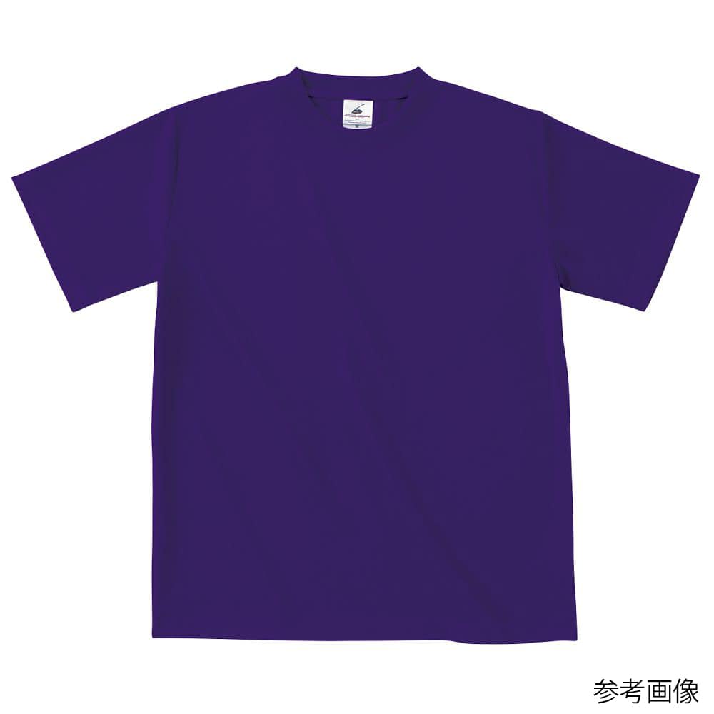 フェリック ファイバードライTシャツ パープル 130 POT104-130 1枚(ご注文単位1枚)【直送品】
