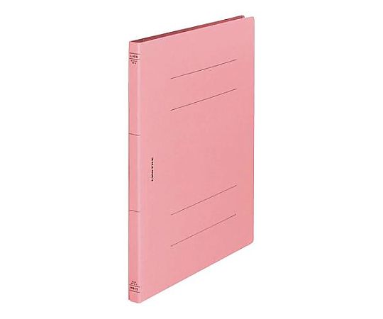 エスコ A4 フラットファイル(桃/10冊) EA762CD-56A 1箱(ご注文単位1箱)【直送品】