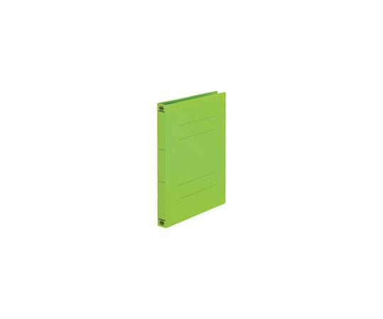 プラス PPフラットファイル A4S 厚綴 リーフグリーン 10冊 No.121PW 1パック(ご注文単位1パック)【直送品】